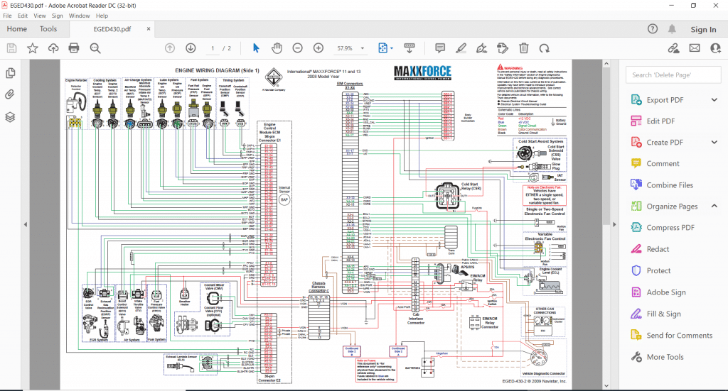 Human Interface Module Internatioal Navistar Navistar International OnCommand Service Information 2018 Software ...