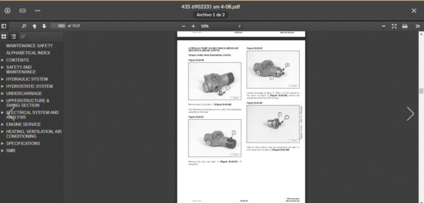 SERVICE MANUAL BOBCAT 435 SMS - Image 2