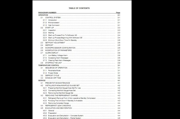 SERVICE MANUAL Carrie 40 and 50 X - Image 2