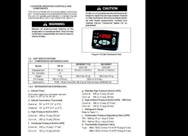 SERVICE MANUAL Carrie 40 and 50 X - Image 3