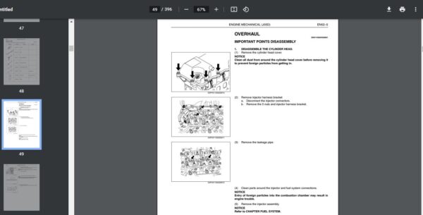 SERVICE MANUAL HINO FD.FE.FF.SG 2008 - Image 3
