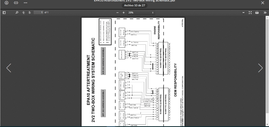 Detriot Service Routine SERVICE MANUAL DETROIT DD_PLATFORM_WIRING - EcuForce Truck