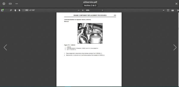 SERVICE MANUAL I2017 International® A26 Engine - Image 4
