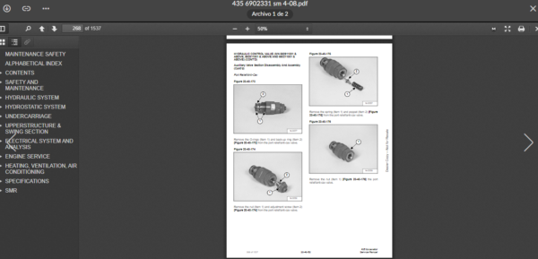 SERVICE MANUAL BOBCAT 435 SMS - Image 5