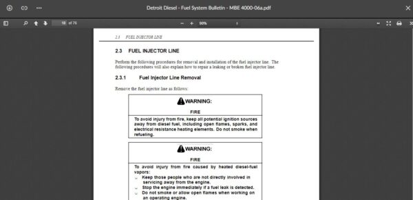 SERVICE MANUAL EPA04 Series 60 Turbocharger Actuator Replacement - Image 3