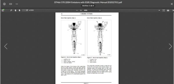SERVICE MANUAL International Engines DT466 (2004-2006) - Image 5