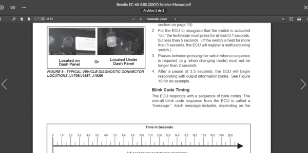 SERVICE MANUAL BENDIX EC-60 - Image 6