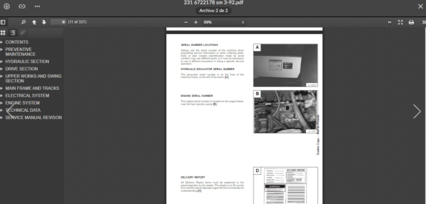 SERVICE MANUAL BOBCAT 231 SMS - Image 5