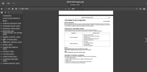 SERVICE MANUAL HINO FD.FE.FF.SG 2018 - Image 4