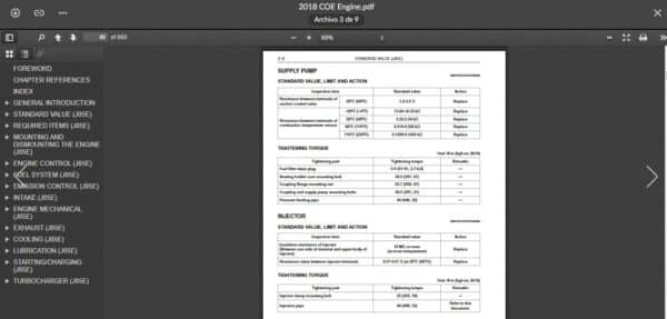 SERVICE MANUAL HINO FD.FE.FF.SG 2018 - Image 5