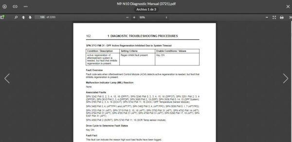 SERVICE MANUAL International Engines N9 & N10 - Image 5