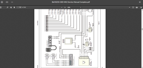 SERVICE MANUAL Bell B25D-30D MK2 - Image 3