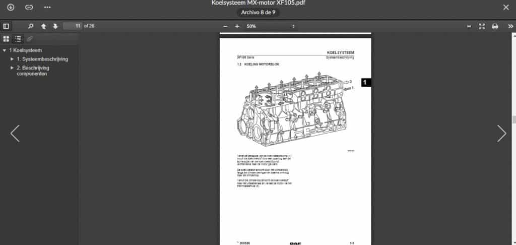 SERVICE MANUAL DAF XF105 - EcuForce Truck