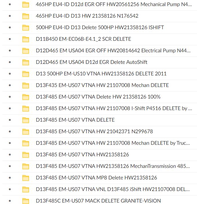 volvo delete files 2023 33,46 GB