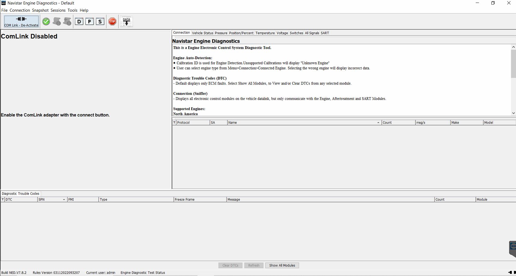 Navistar Engine Diagnostics (NEDS) Software 2023 NED