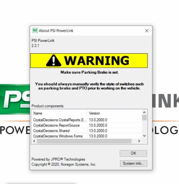 Diagnostic Software PSI Powerlink 2.3.1